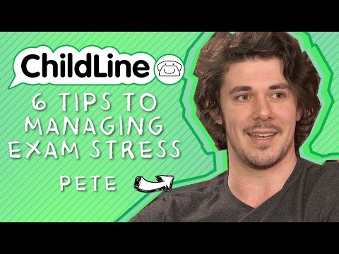 6 Tips To Managing Exam Stress ft. Pete Bucknall | ChildLine 6 Tips To Managing Exam Stress ft. Pete Bucknall | ChildLine
