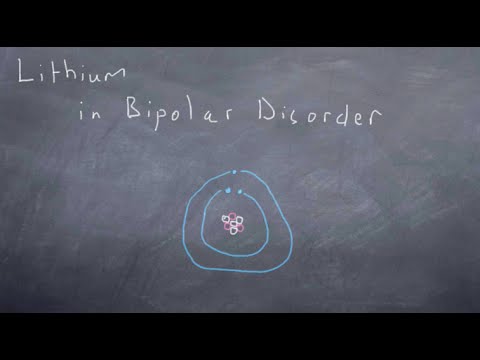 Lithium in Bipolar Disorder - One Minute Medical School