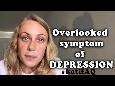 What symptom of depression is always overlooked? #KatiFAQ